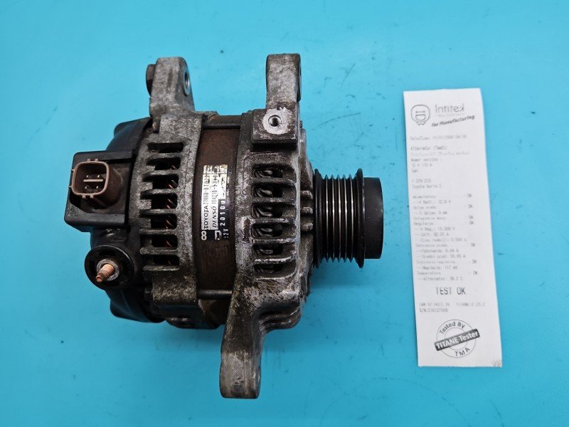 TEST Alternator Toyota Auris I 27060-0T020 1.6 vvti