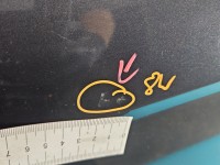 Drzwi tył lewe Ford Galaxy Mk2 06-15 inny 5d Sea Grey