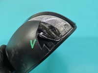 Lusterko lewe Toyota Corolla E21 19- elektryczny, Europejska, Kod lakieru: 040, El. Składane, pęknięta obudowa i uszkodzone...
