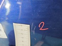Błotnik przód lewy Peugeot 206 granatowy EGED