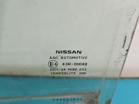 Szyba drzwi tył lewa Nissan Note II E12 HB