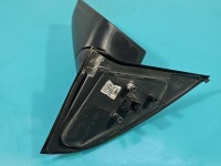 Lusterko lewe Opel Astra II G elektryczny, Europejska, Kod lakieru: Z157, 5 pin, ubytki na szkle, odpryski na obudowie europa