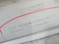 Listwa progowa prawa PRÓG NAKŁADKA BMW X1 E84 8038076, 2991498, 2991494 475