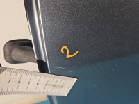 Drzwi tył lewe Skoda Yeti HB 5d szary LF8L