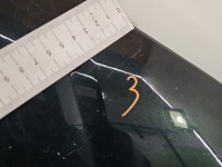 Maska przednia Audi A8 D3 czarny LZ6E