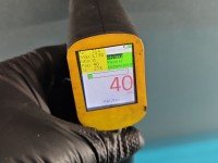 DRZWI PRZÓD LEWE KIEROWCY Toyota Yaris II 5d srebrny 1F8