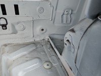 Pas tylny podłoga bagażnika Dacia Sandero III 20- wanna HB ćwiartka