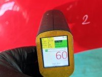 Błotnik przód lewy Hyundai I10 I czerwony H4