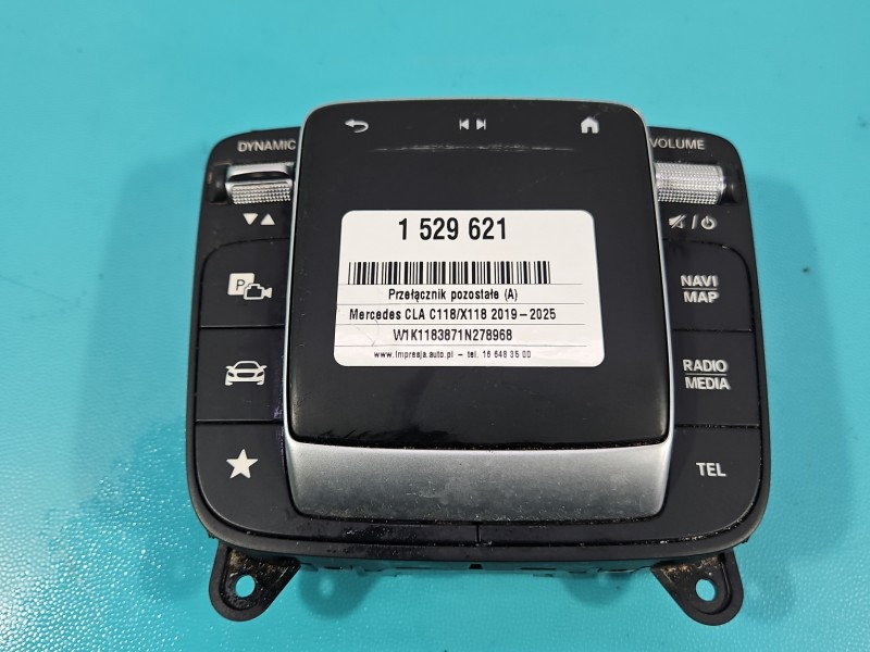 Przełącznik Mercedes, radia nawigacji KONTROLER TOUCHPAD Mercedes CLA C118 X118 A2479003903