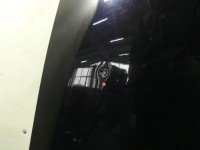 Maska przednia Mitsubishi Outlander II czarny Brak kodu lakieru
