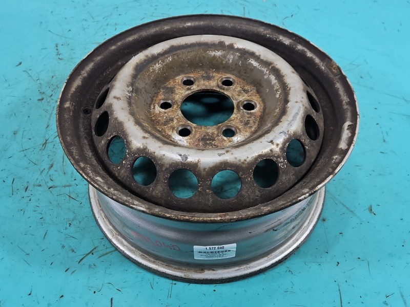Felga stalowa 16" Mercedes Sprinter II 906 Szerokość felgi: 6.5", Rozstaw śrub: 6x130, 242424242, R16 6X130 ET62 6,5J