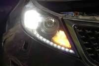Reflektor prawy lampa przód Kia Sportage III 10-15 EUROPA 92102-3U310