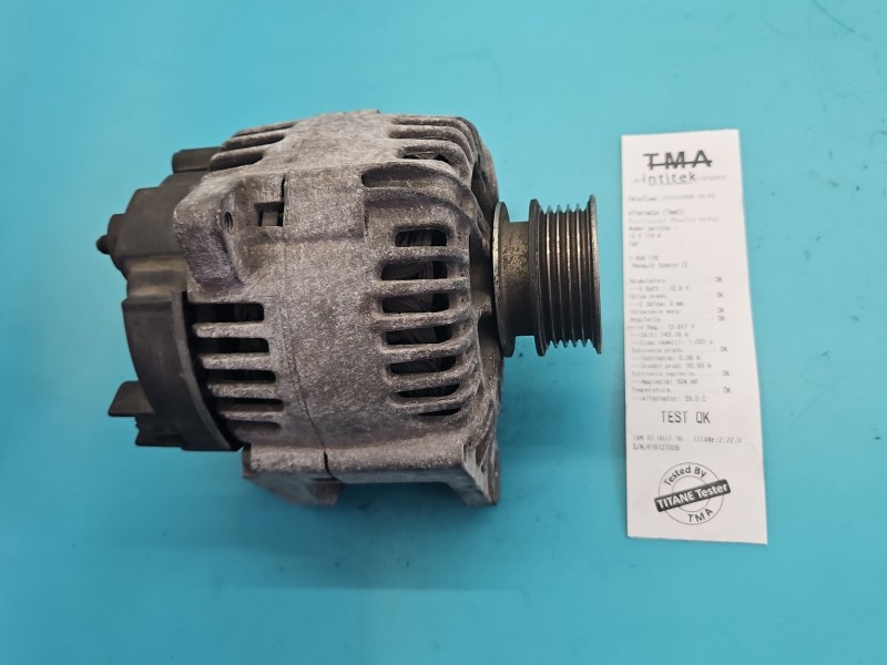 TEST Alternator Renault Scenic II 1.6 16V 8200100907, 2542664C