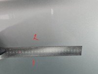 Drzwi tył lewe Mercedes W245 HB 5d srebrny 761