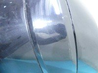 Zderzak tył Audi A2 czarny LZ9W HB
