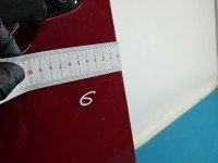 DRZWI PRZÓD LEWE KIEROWCY Citroen C3 I 5d czerwony