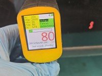 DRZWI PRZÓD PRAWE PASAŻERA Ford Fiesta Mk6 5d czarny D2