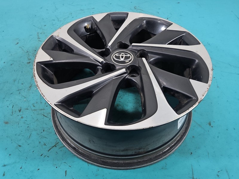 Felga aluminiowa 17" Toyota Auris II alufelga Szerokość felgi: 7.0", 5x114.3, Odsadzenie (ET): 50, TOYOTA, aluota, et50 7J rysy