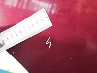 Drzwi tył prawe Toyota Carina E sedan 4d bordowy 3L3