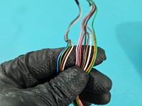 Lusterko lewe pin Bmw e39 kombi 5d kolor srebrny europa