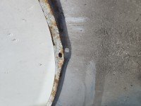 Błotnik przód prawy Audi A6 C5 srebrny LY7W