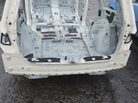 Pas tylny podłoga wanna bagażnika Mercedes GL II X166 HB
