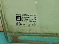 Szyba drzwi przód prawa Opel Corsa C HB