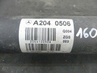 Wał napędowy tył Mercedes W204 3.0 V6 A2040506, 2044100506