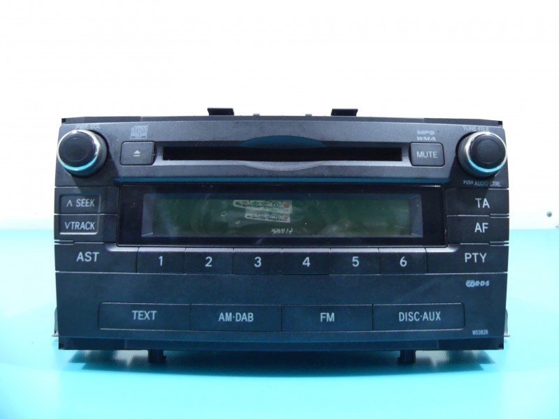 Radio fabryczne Toyota Avensis III T27 86120-05150 radioodtwarzacz