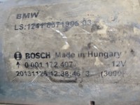 TEST Rozrusznik bmw F30 2.0d (NZ7D20C) 0001172407