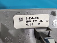 Listwa dekor deski BMW X3 F25 7213071, 7213072, 9184126 Europejska, 6el, drobne rysy.