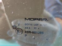 Szyba karoseryjna tył prawa Chrysler Voyager V 07-16 HB