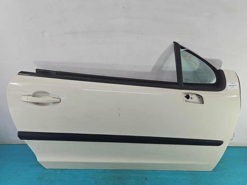 DRZWI PRZÓD PRAWE PASAŻERA Peugeot 207 2d bialy