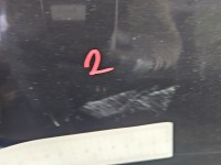 Drzwi tył prawe Skoda Superb II sedan 4d czarny F9R