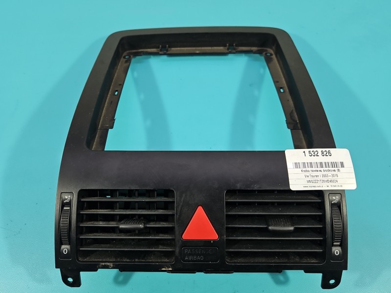 Kratka nawiewu środkowa Vw Touran I 1T1819728C EUROPA