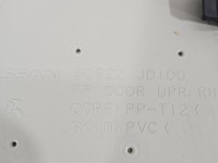 Tapicerka drzwi przód prawa boczek Nissan Qashqai I J10 06-13 80976-JD100