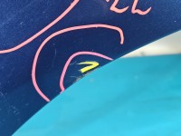 Błotnik przód prawy Ford Fiesta Mk6 niebieski C6