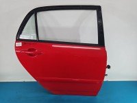 Drzwi tył prawe Toyota Corolla E12 HB 5d czerwony 3E5
