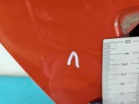 Drzwi tył prawe Opel Corsa F HB 5d pomarańczowy KVH
