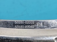 Listwa podreflektorowa Toyota Corolla E16 E18 13- 53181-02010, 53181-02040