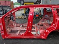 Próg lewy SŁUPEK ŚRODKOWY B Mitsubishi Outlander III 12- HB 5d Bordowy P62