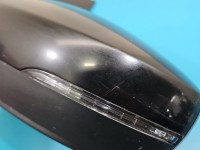 Lusterko lewe Vw Polo V 6R 09- elektryczny, Europejska, Kod lakieru: L041, 6 pin. Rysy na obudowie europa