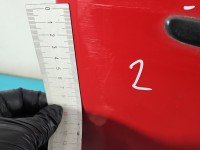 Drzwi przód lewe Fiat Punto II 5d czerwony 199/A