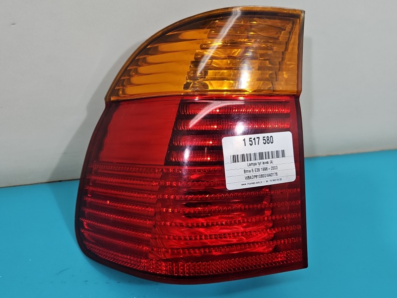 Lampa tył lewa Producent części: BMW, kombi w błotnik lift Bmw e39 kombi