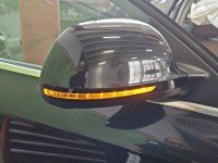 Lusterko prawe AUDI A4 B8 czarny LZ9Y europa