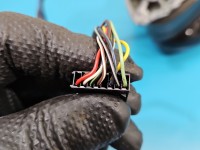 Lusterko lewe Vw Passat B8 9pin. Rysy na obudowie CZARNY LC9X europa