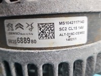 TEST Alternator Citroen C3 III 16-24 9835688980, MS1042117143 1.2 12V