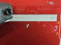 DRZWI PRZÓD PRAWE PASAŻERA AUDI Q5 08- 5d bordowy LY3M