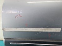 Drzwi tył lewe Ssangyong Rexton I HB 5d srebrny SAF