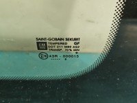 Szyba karoseryjna tył prawa Opel Combo C HB